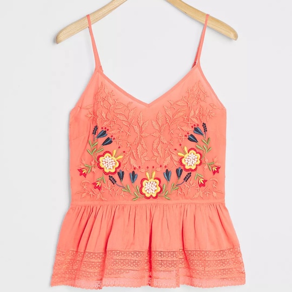 Anthropologie Tops - Anthropologie Seen Worn Kept Gia Embroidered Tank 4